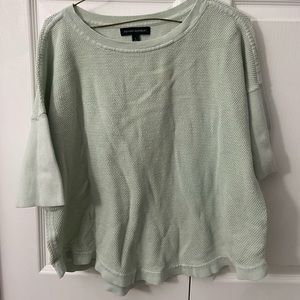 banana republic mint green sweater